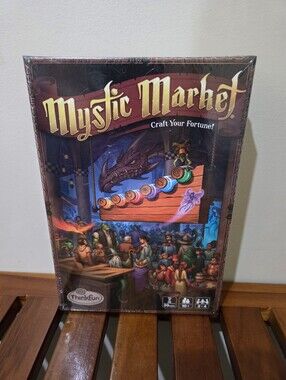 Mystic Market Board Game by ThinkFun - Colorful Fantasy Artwork